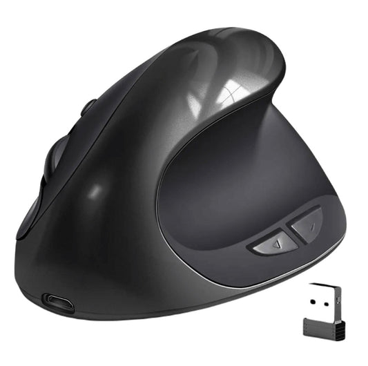 Mouse ergonómico batería recargable